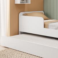 Bicama Infantil Solteiro com Proteção Lateral Caracol Movelbras - 5