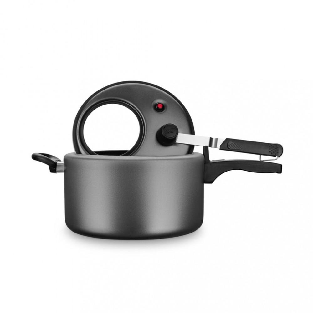 Panela de Pressão MTA Antiaderente Tampa com Visor 6031 6L - 2