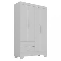 Guarda Roupa Infantil 4 Portas 2 Gavetas Catavento Rodial - 2