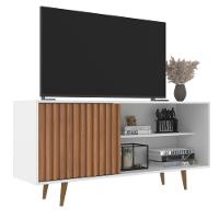 Rack Ripado para TV até 55 Polegadas 1 Porta com Pés San Diego J Carvalho - 2