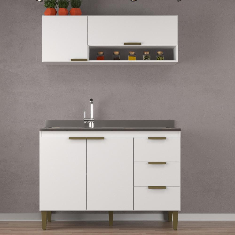 Cozinha Modulada 2 Peças Carol J Carvalho - 1