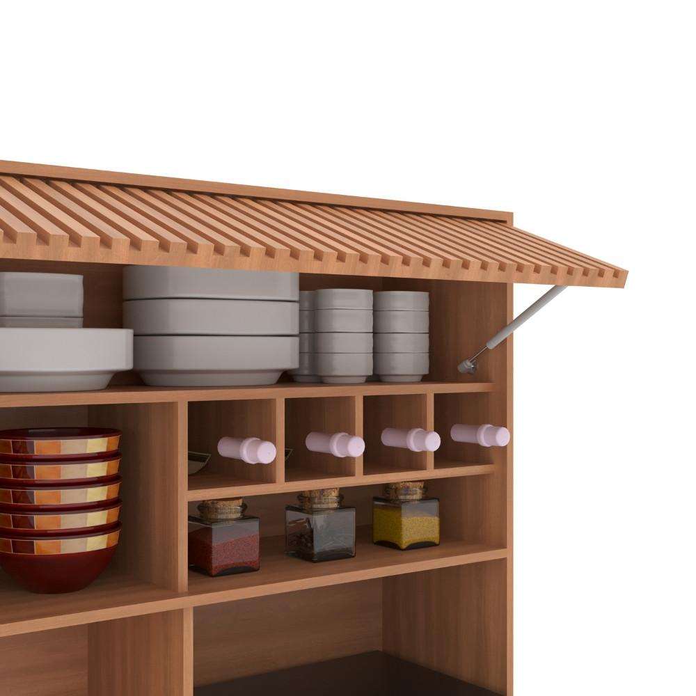 Cozinha Compacta 7 Portas 3 Gavetas Emilia J Carvalho - 5