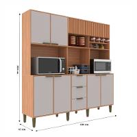 Cozinha Compacta 7 Portas 3 Gavetas Emilia J Carvalho