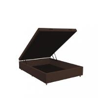 Cama Box Baú Casal 138cm Molas Ensacadas  Euro Suede Genebra Umaflex JSW - 3