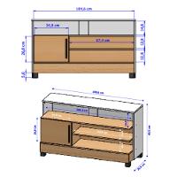 Rack para TV até 48 Polegadas 1 Porta com Pés de Madeira Pipa Bechara