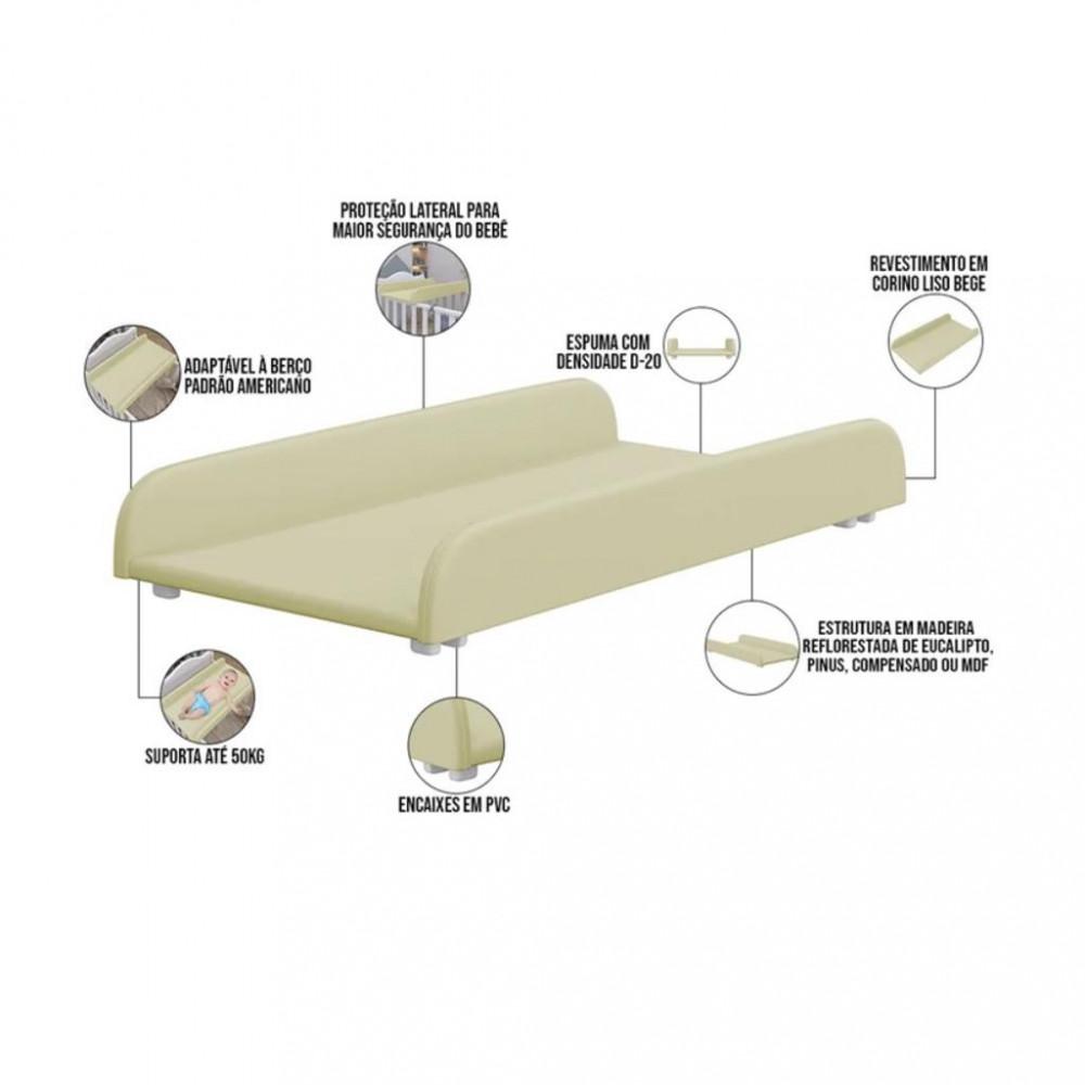 Trocador de Fraldas Portátil para Berço Phoenix Baby - 3