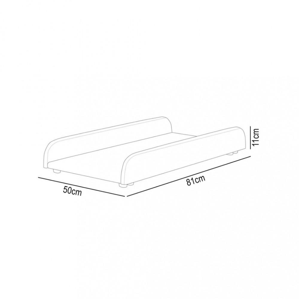 Trocador de Fraldas Portátil para Berço Phoenix Baby - 3