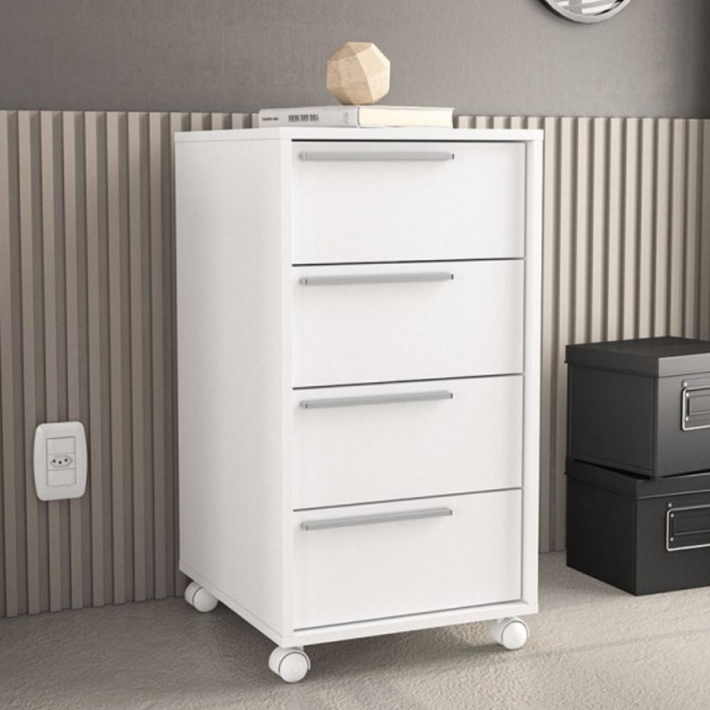 Gaveteiro 4 Gavetas Maia Politorno - 1