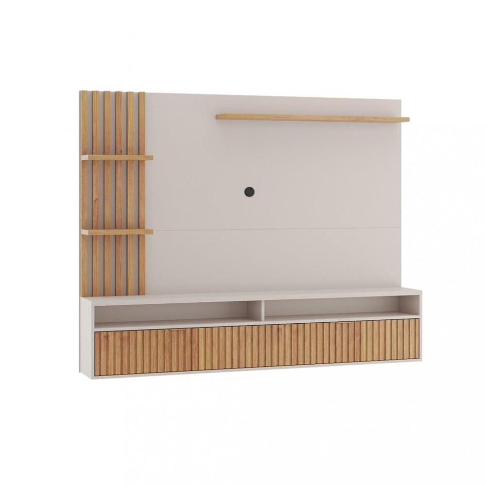 Painel Ripado para TV até 65 Polegadas 1 Porta Bueno Viero - 2