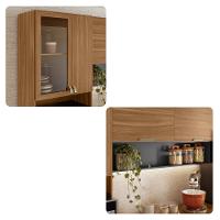 Cozinha Modulada 4 Peças com Tampo e Vidro Alba Demóbile - 5