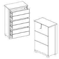 Cômoda 6 Gavetas Unno Albatroz - 3