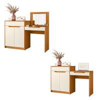 Penteadeira Escrivaninha com Espelho 2 Portas 1 Gaveta Trend Albatroz - 5