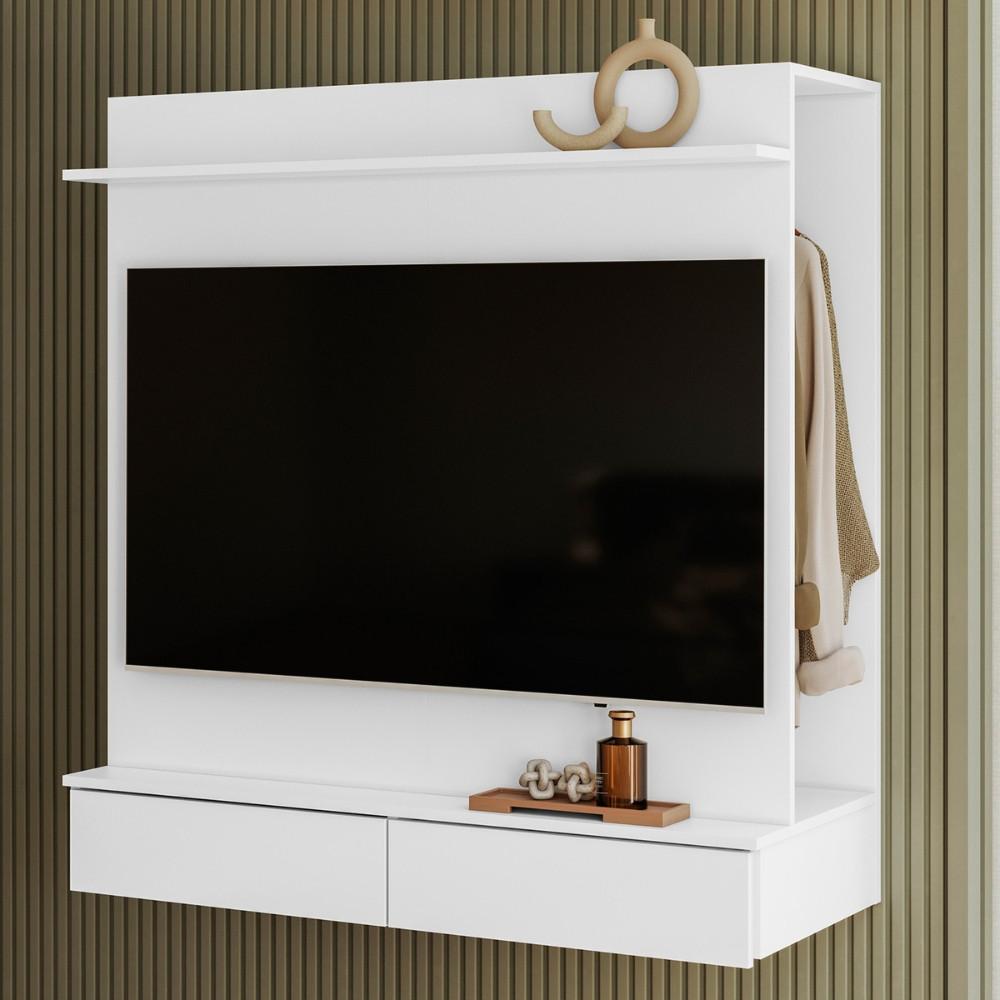Painel para TV até 42 Polegadas 2 Gavetas com Closet Wave Albatroz - 1