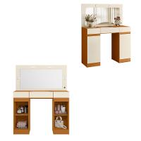 Penteadeira Camarim com Espelho LED e Visor de Vidro 3 Gavetas 2 Portas Studio Albatroz - 6