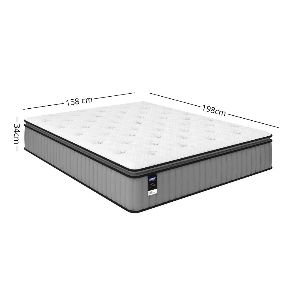 Colchão Queen 158cm Molas Ensacadas Tower HF25 Gazin - 2