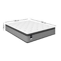 Cama Box Casal 138cm Colchão Molas Ensacadas Gazin Tower HF25 e Base 2CEN - 7