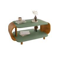 Mesa de Centro Oval com Pés de Madeira Maciça Floripa Bechara - 2