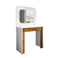 Penteadeira Camarim Ripada com Espelho e LED 1 Gaveta Rouge Bechara - 2