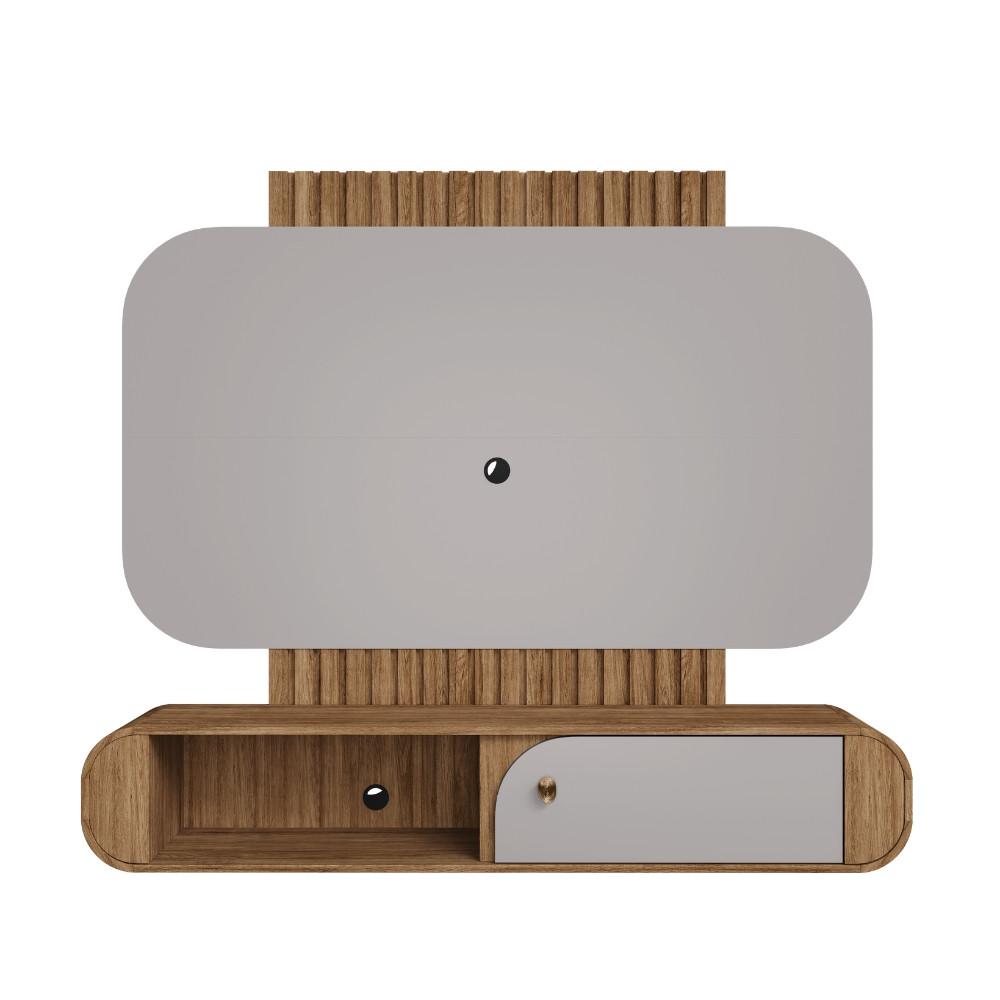 Painel Ripado para TV Até 55 Polegadas 1 Porta Jurerê Bechara - 3