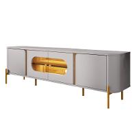 Rack para TV Até 55 Polegadas com LED e Vidro Reflecta 4 Portas com Pés Juquehy Bechara - 2