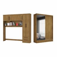 Quarto Modulado Casal com Espelho 7 Portas Belém Plus Carioca Móveis - 2