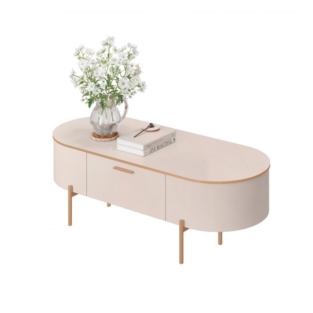 Mesa de Centro 1 Gaveta Celena DJ Móveis - 5