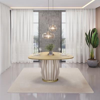 Mesa de Jantar Orgânica 136cm Tokio DJ Móveis