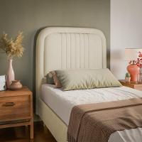 Cabeceira Estofada 100cm Veloplus Chicago Dobuê - 1