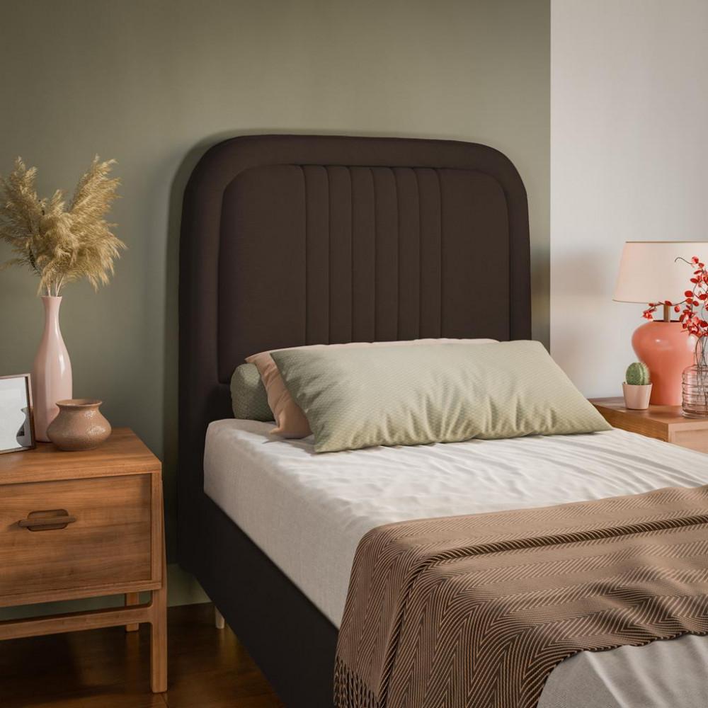 Cabeceira Estofada 100cm Veloplus Chicago Dobuê - 1