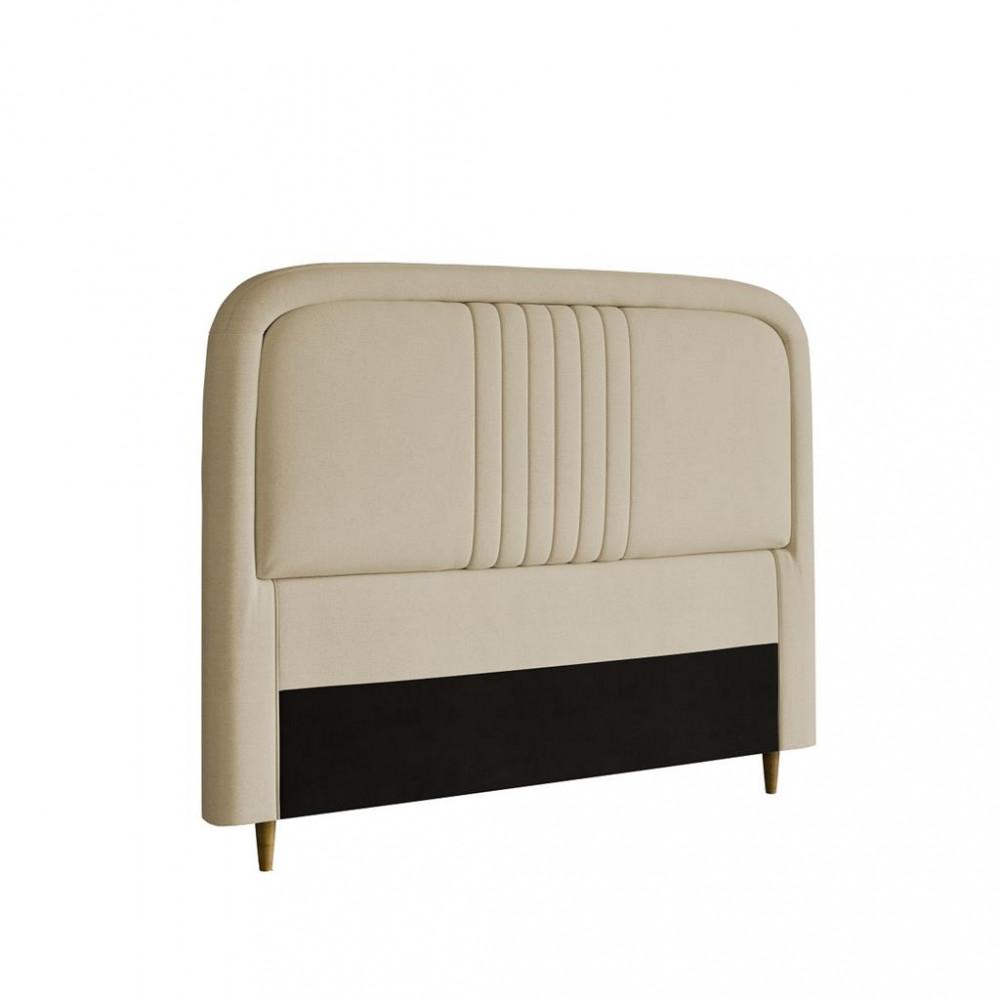 Cabeceira Estofada Casal 140cm Veloplus Chicago Dobuê - 2