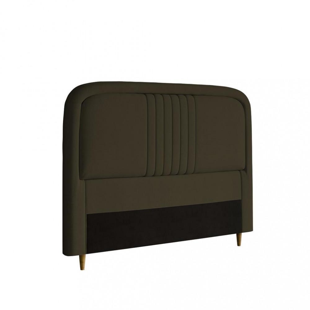 Cabeceira Estofada Casal 140cm Veloplus Chicago Dobuê - 2