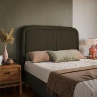 Cabeceira Estofada Casal 140cm Veloplus Chicago Dobuê - 1