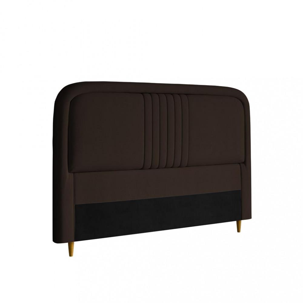 Cabeceira Estofada Queen 160cm Veloplus Chicago Dobuê - 2