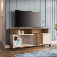 Rack para TV até 50 Polegadas Ripado 1 Porta Graci 1.3 HB Móveis - 1