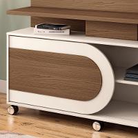 Estante Home para TV até 55 Polegadas 1 Porta Orbis HB Móveis - 5