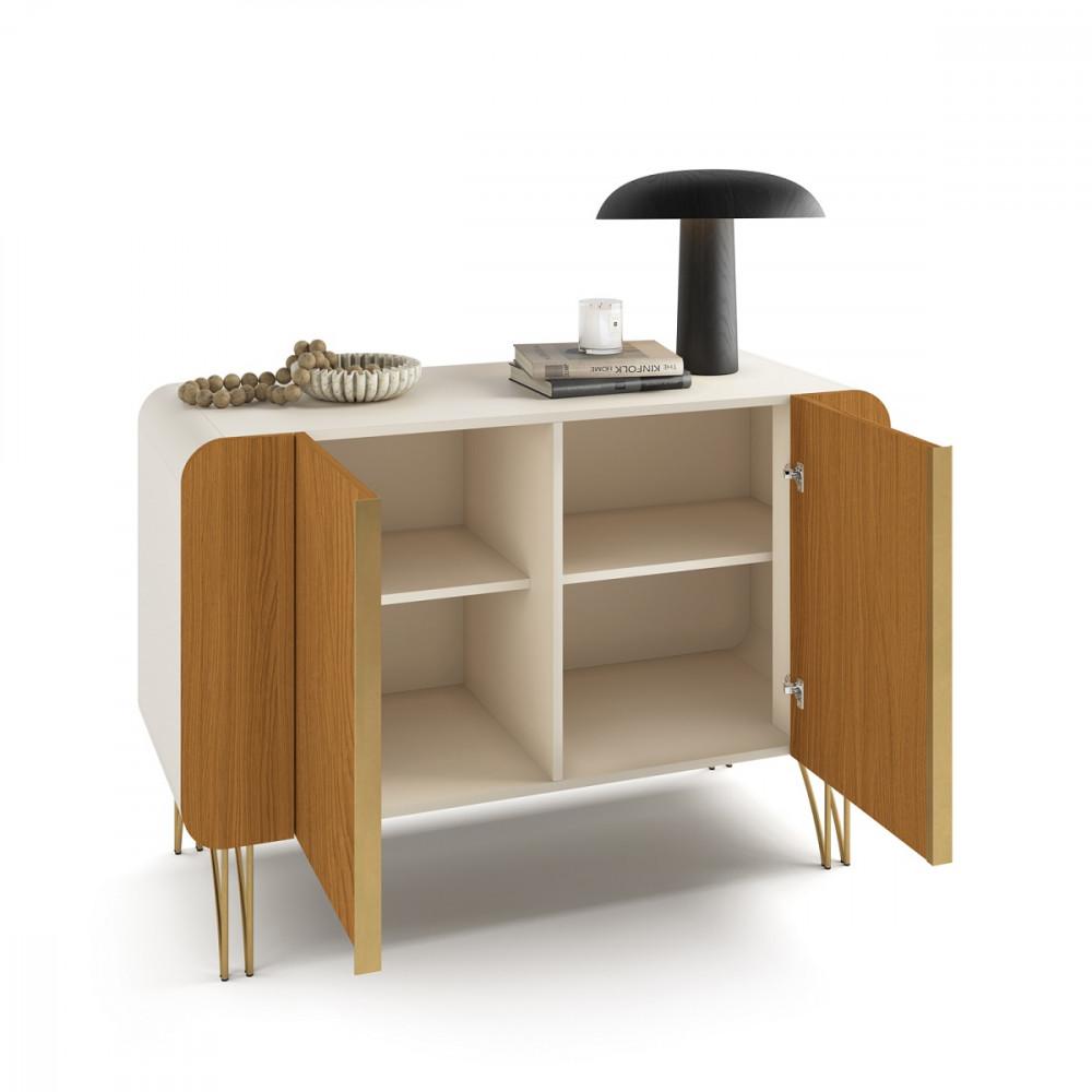 Aparador Buffet 2 Portas Benvenuto HB Móveis - 3