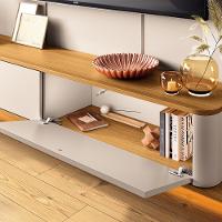 Estante Home para TV até 70 Polegadas 2 Portas Galax HB Móveis