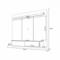 Estante Home para TV até 70 Polegadas 2 Portas Galax HB Móveis - 3