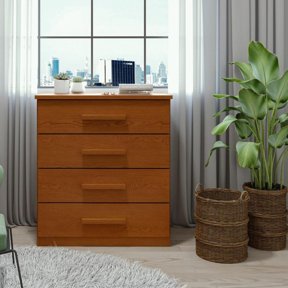 Cômoda 4 Gavetas Baião Lopas - 1