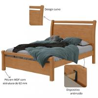 Cama Casal 140cm Reali Lopas - 3