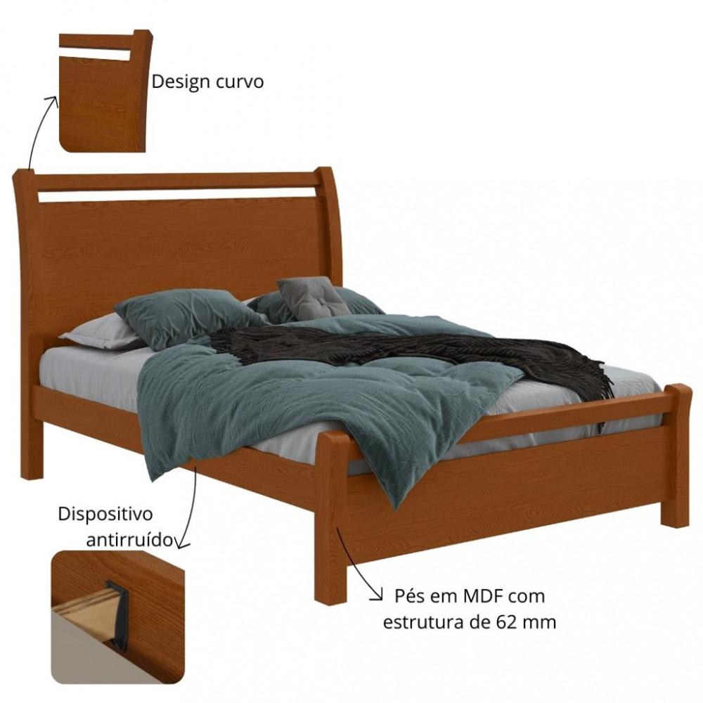 Cama Casal 140cm Reali Lopas - 3