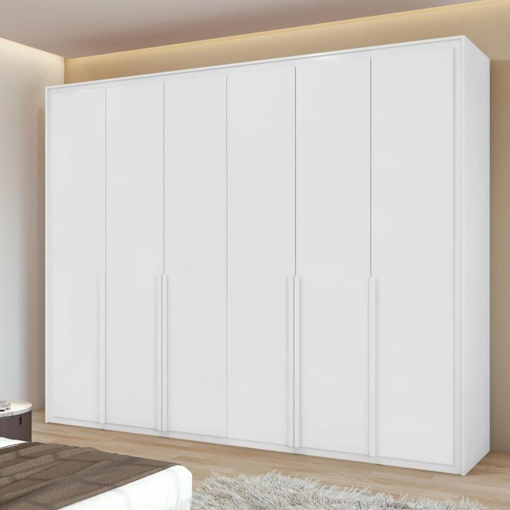 Guarda Roupa Casal 6 Portas 100 MDF Imperatore Lopas - 1
