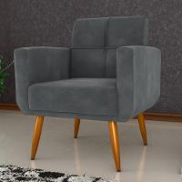 Poltrona Veludo 69cm Havanna Matrix - 1