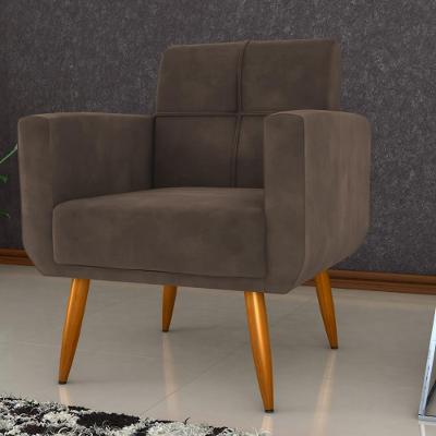 Poltrona Veludo 69cm Havanna Matrix