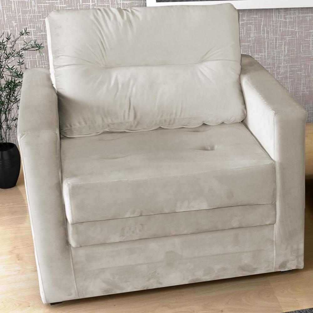 Poltrona Veludo 94cm MX 48 Marissol Matrix - 1