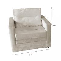 Poltrona Veludo 94cm MX 48 Marissol Matrix - 3