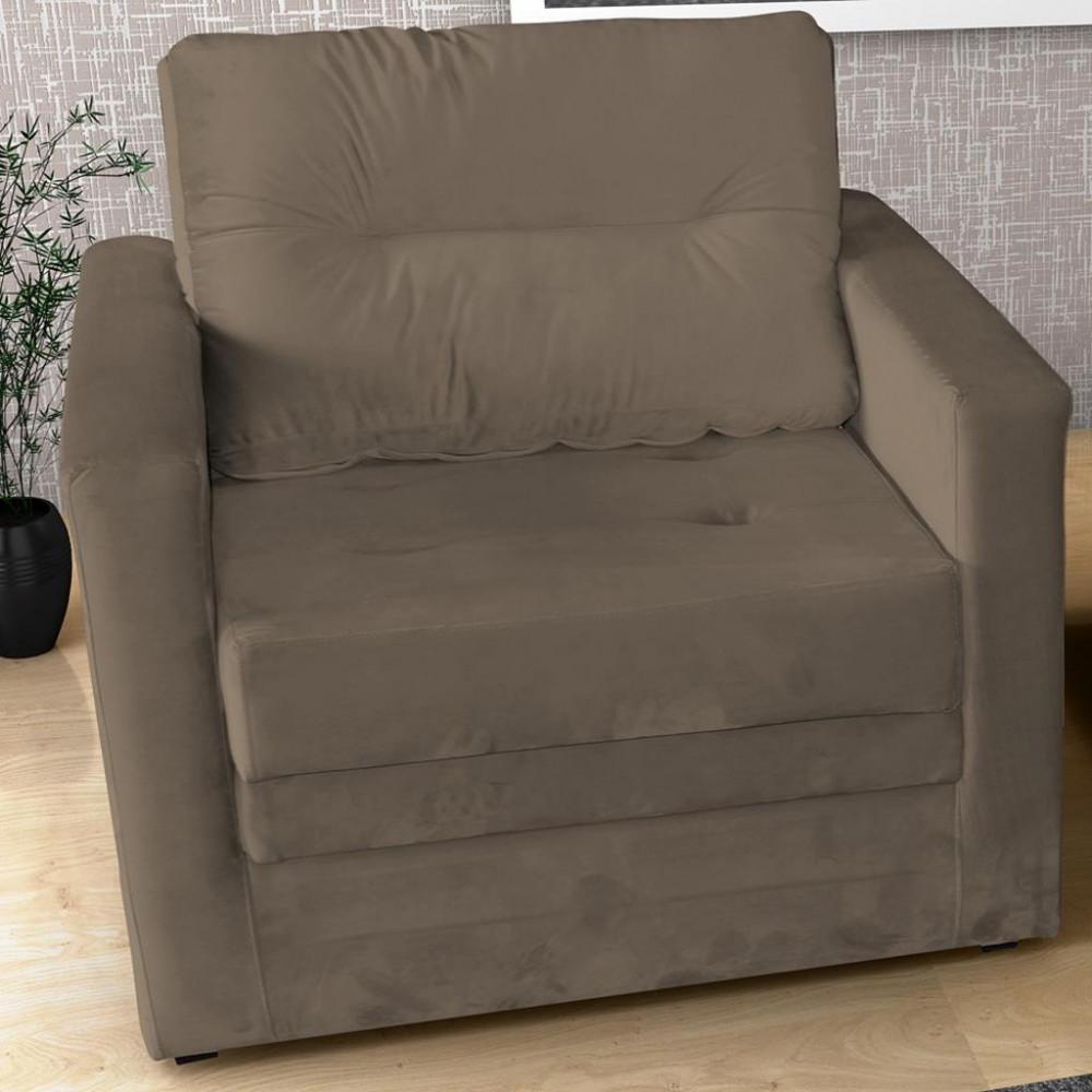 Poltrona Veludo 94cm MX 48 Marissol Matrix - 1