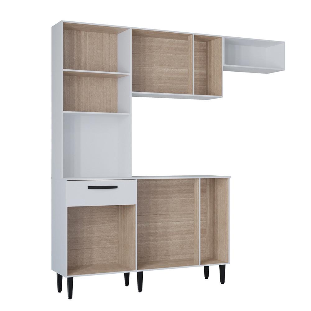 Cozinha Modulada 4 Peças com Tampo Dora Poquema - 3