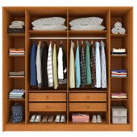 Guarda Roupa Casal Ripado 6 Portas Guarani Tcil - 3