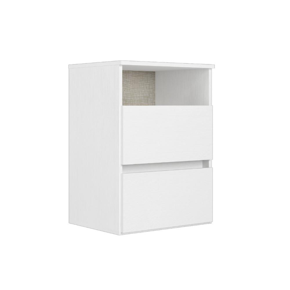 Mesa de Cabeceira 2 Gavetas Condessa THB - 1